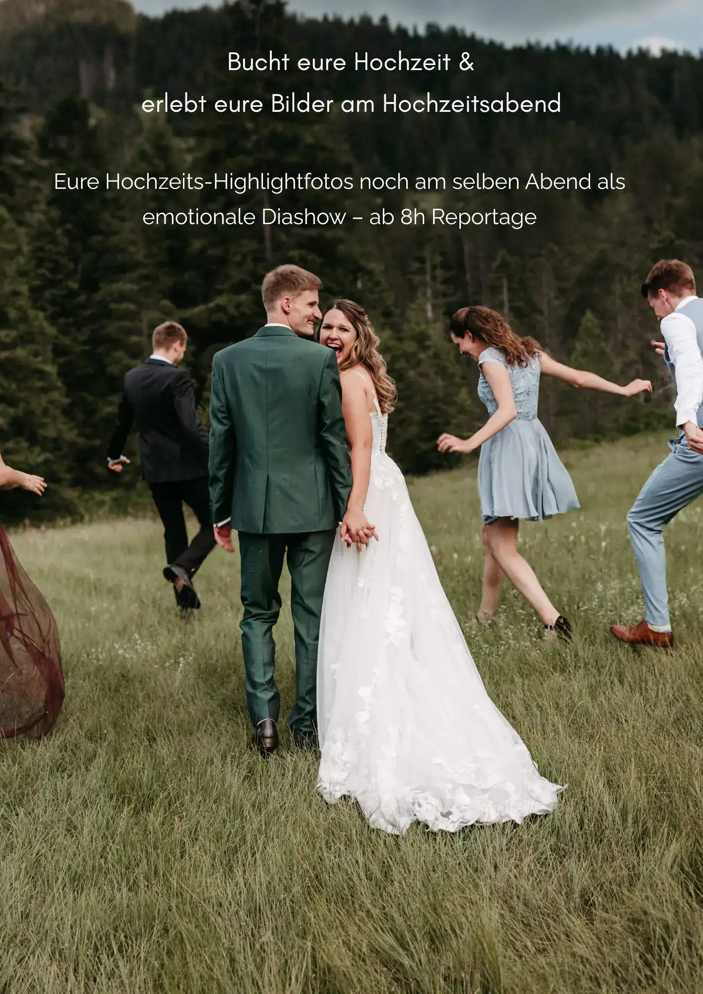 Diashow am Hochzeitsabend – Bilder noch am selben Tag