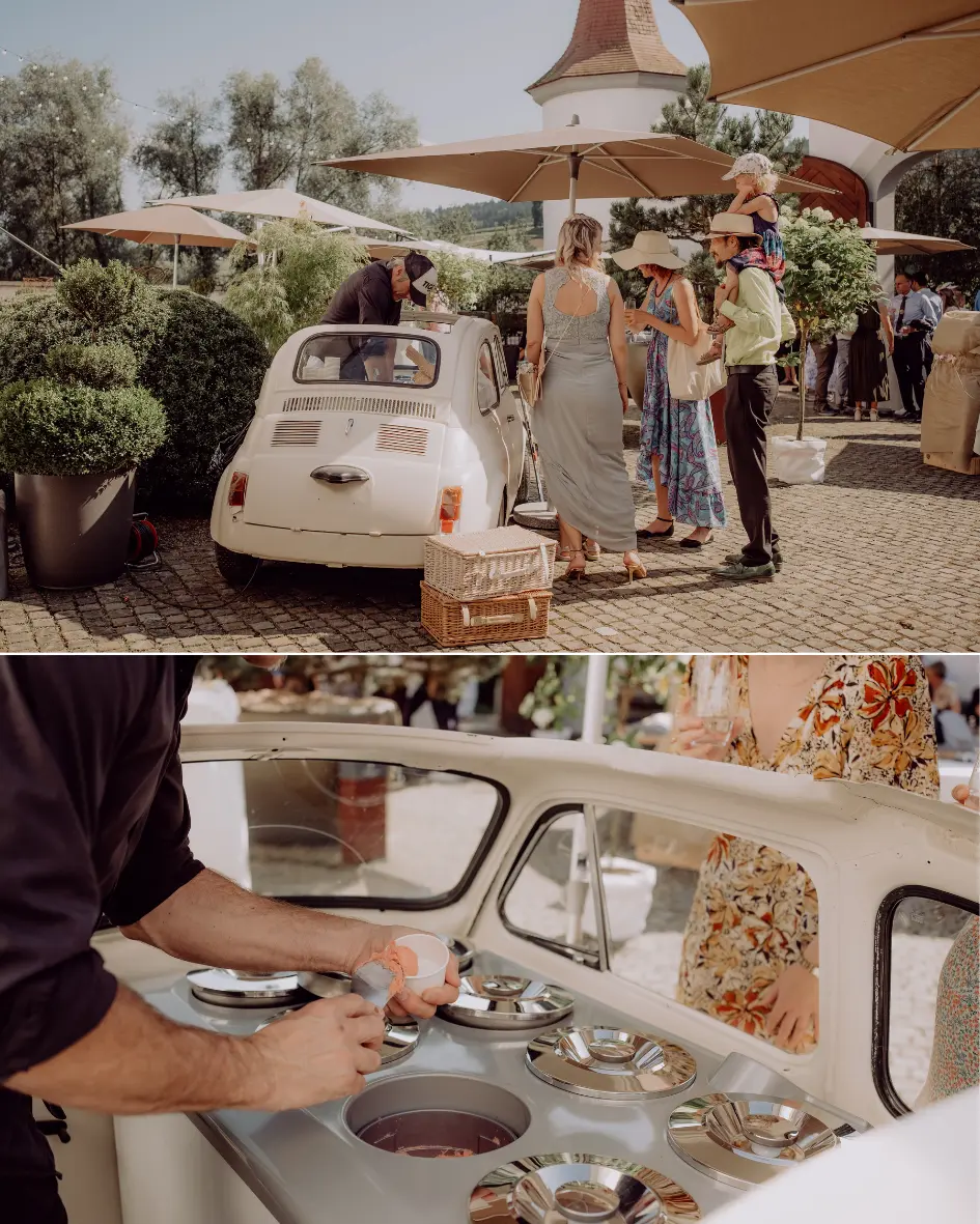Gelato vom Eismann da pietro