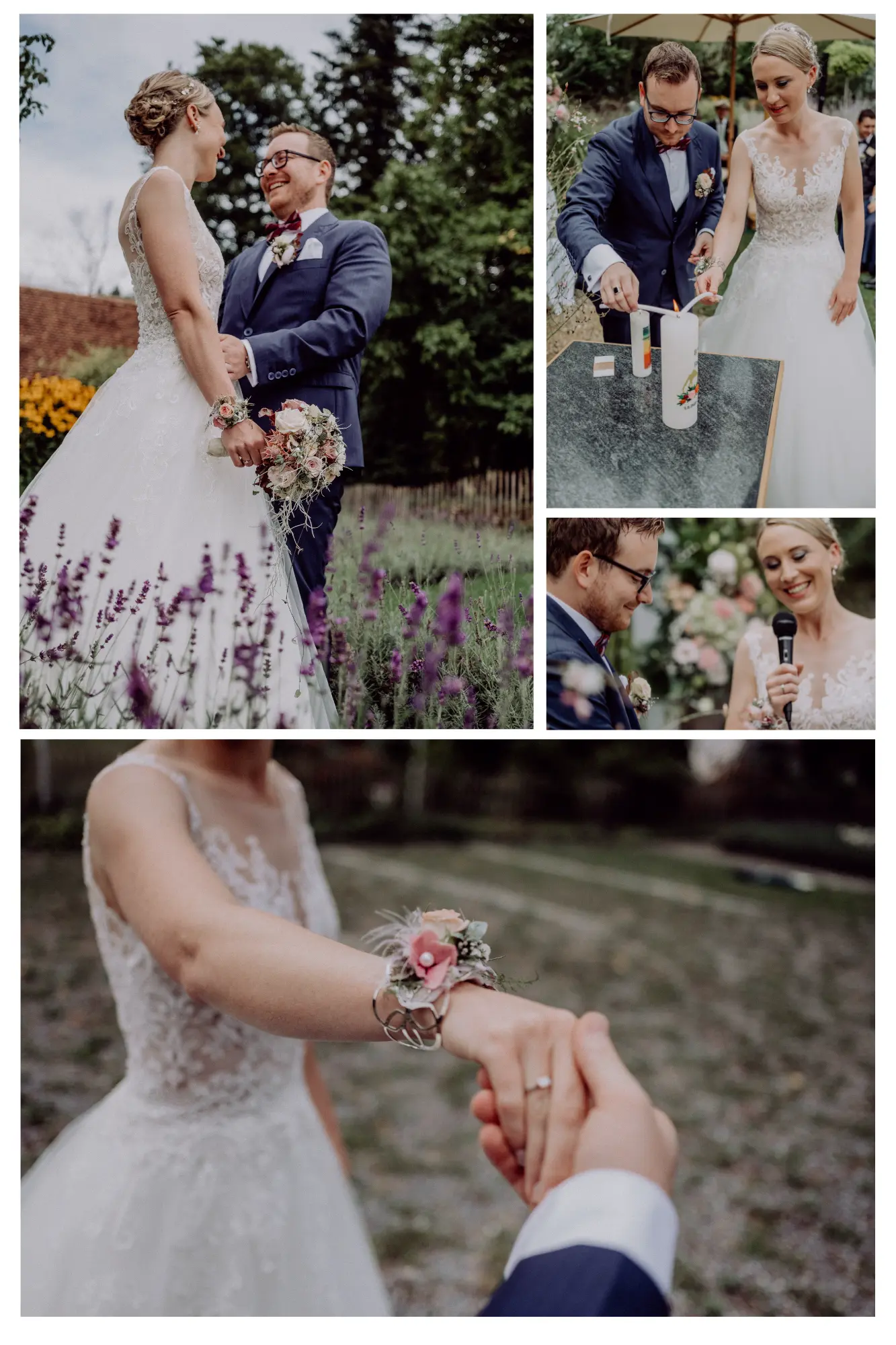 schloss rued Hochzeitsshooting Brautpaar mit Hochzeitsfotografin